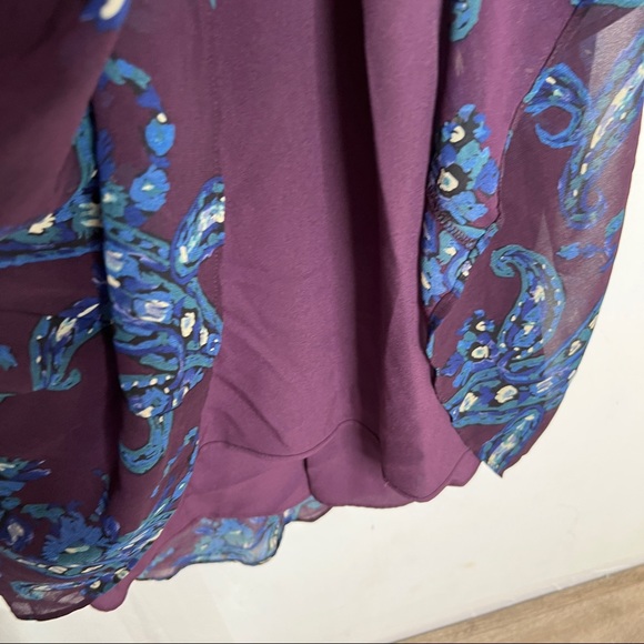 CAbi Treasure Paisley Floral Dress Size 8 - Picture 13 of 16